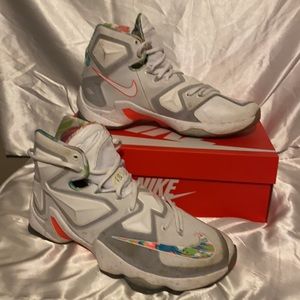 Nike LeBron 13 Easter White